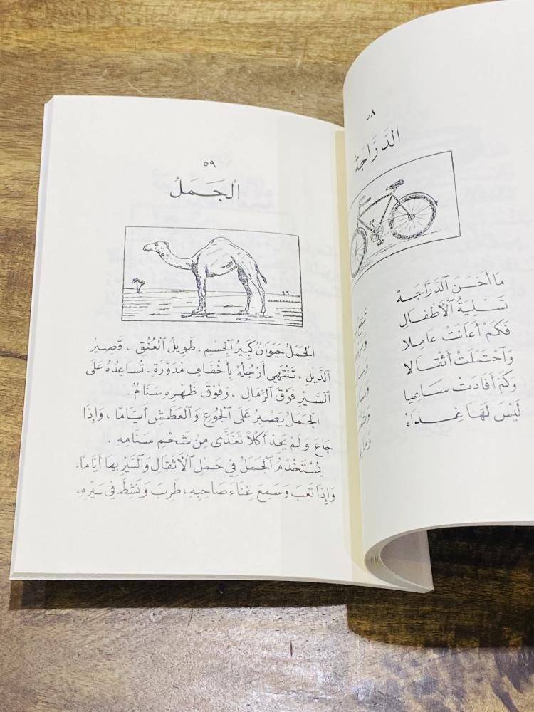 من المناهج الشحيحة؛ من إصدار وزارة المعارف منهج دراسي (إعادة طباعة) بعنوان المطالعة السعودية للسنة الثانية الإبتدائية في عام ١٣٨٧هـ ١٩٦٧م