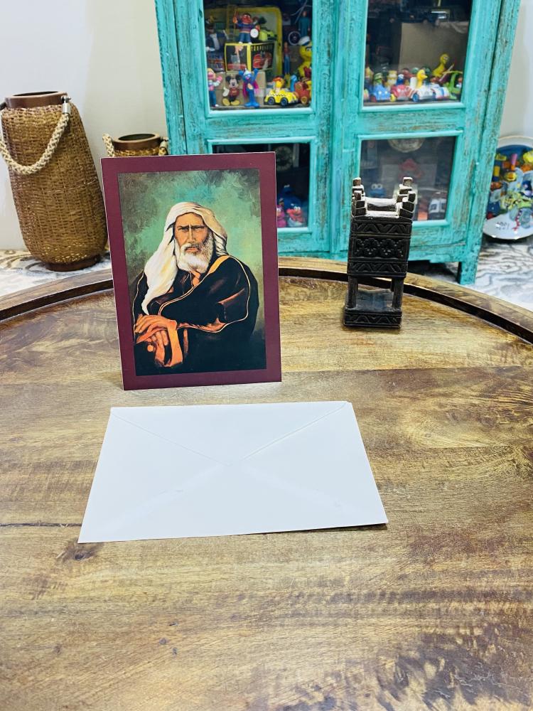 من النوادر؛ كرت بريدي بمنظر جميل؛ يوجد خلف الكرت معلومات توضيحية عنه إضافةً إلى ظرف خاص به؛ كانت الرسائل تكتب داخل هذا الكرت وتوضع داخل الظرف وترسل بالبريد فترة السبعينات وبداية الثمانينات الميلادية (مقتنى مميز جداً)