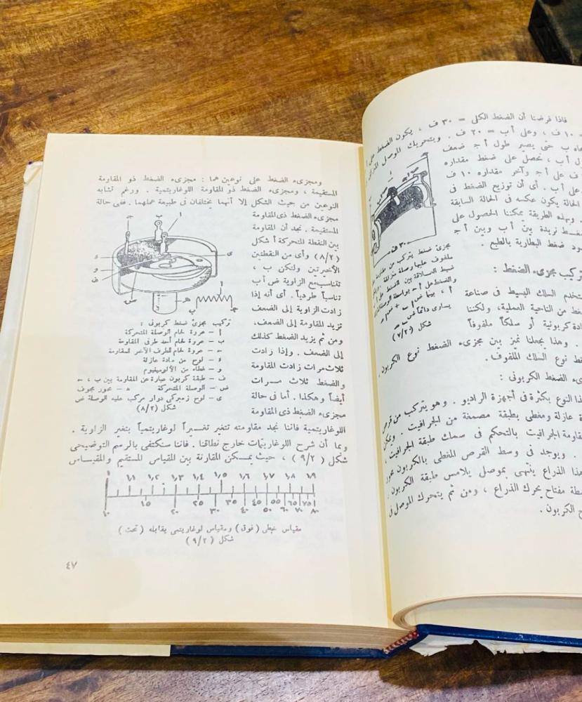 من النوادر؛ كتاب أو مجلد ضخم بمسمى فن الراديو؛ جميل جداً؛ طبع عام ١٩٨٣م (م)