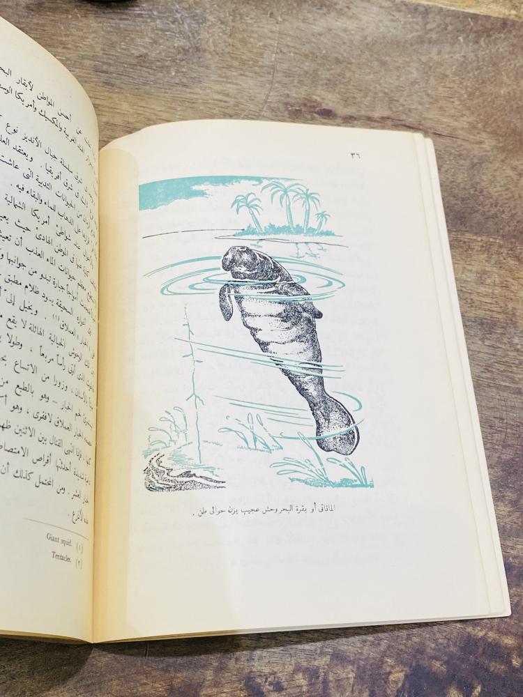 من البنود المميزة؛ كتاب بعنوان الغريب في عالم الحيوانات طبع عام ١٩٦٣م