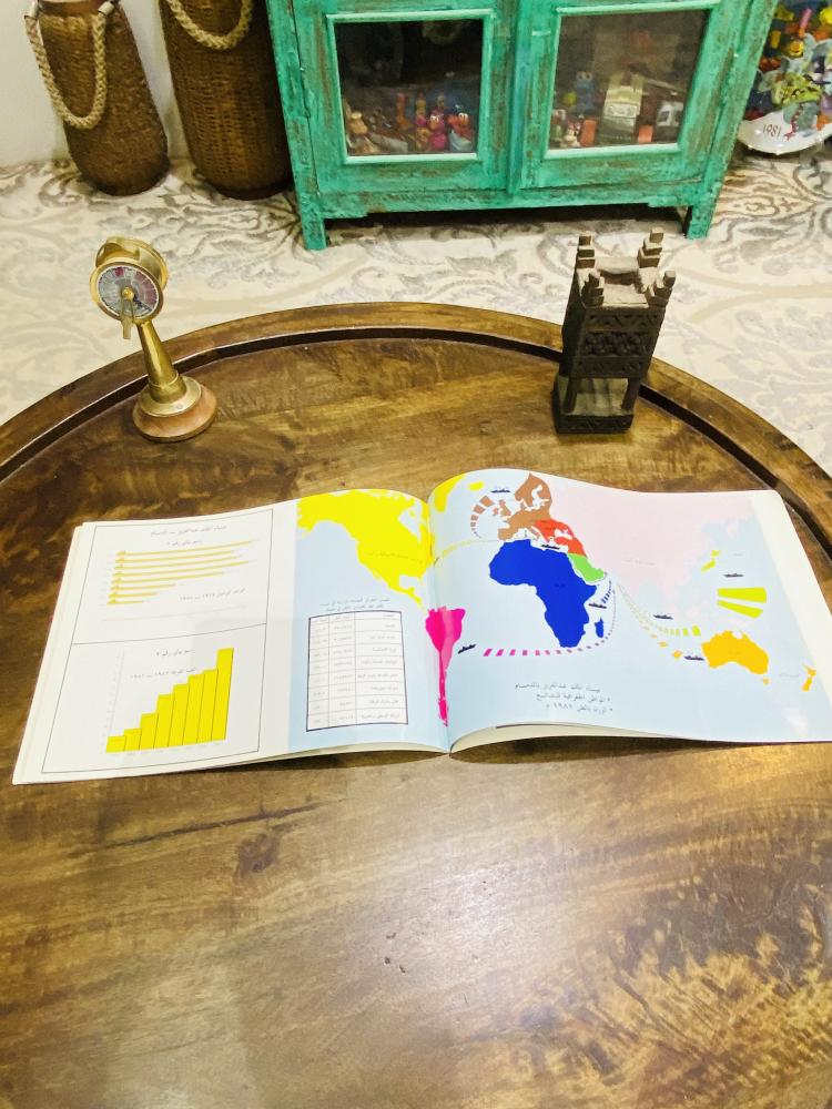 من النوادر؛ ومن مطبوعات المؤسسة العامة للموانئ بعنوان ميناء الملك عبدالعزيز بالدمام طبع في عهد الملك خالد رحمه الله؛ يحمل العديد من الصور الجميلة