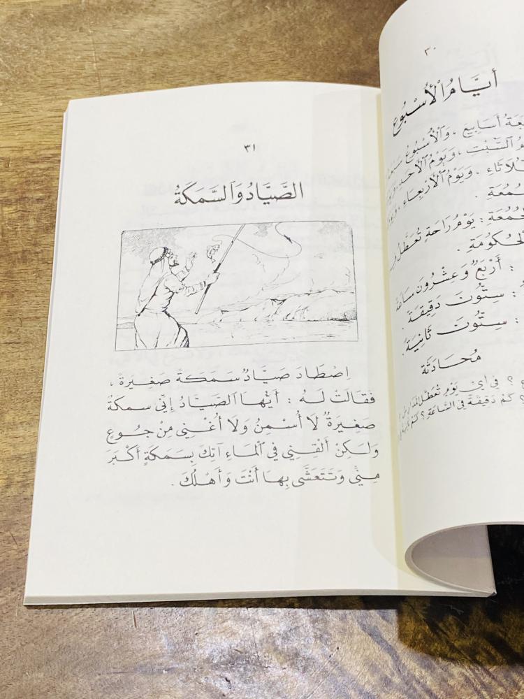 من المناهج الشحيحة؛ من إصدار وزارة المعارف منهج دراسي (إعادة طباعة) بعنوان المطالعة السعودية للسنة الثانية الإبتدائية في عام ١٣٨٧هـ ١٩٦٧م