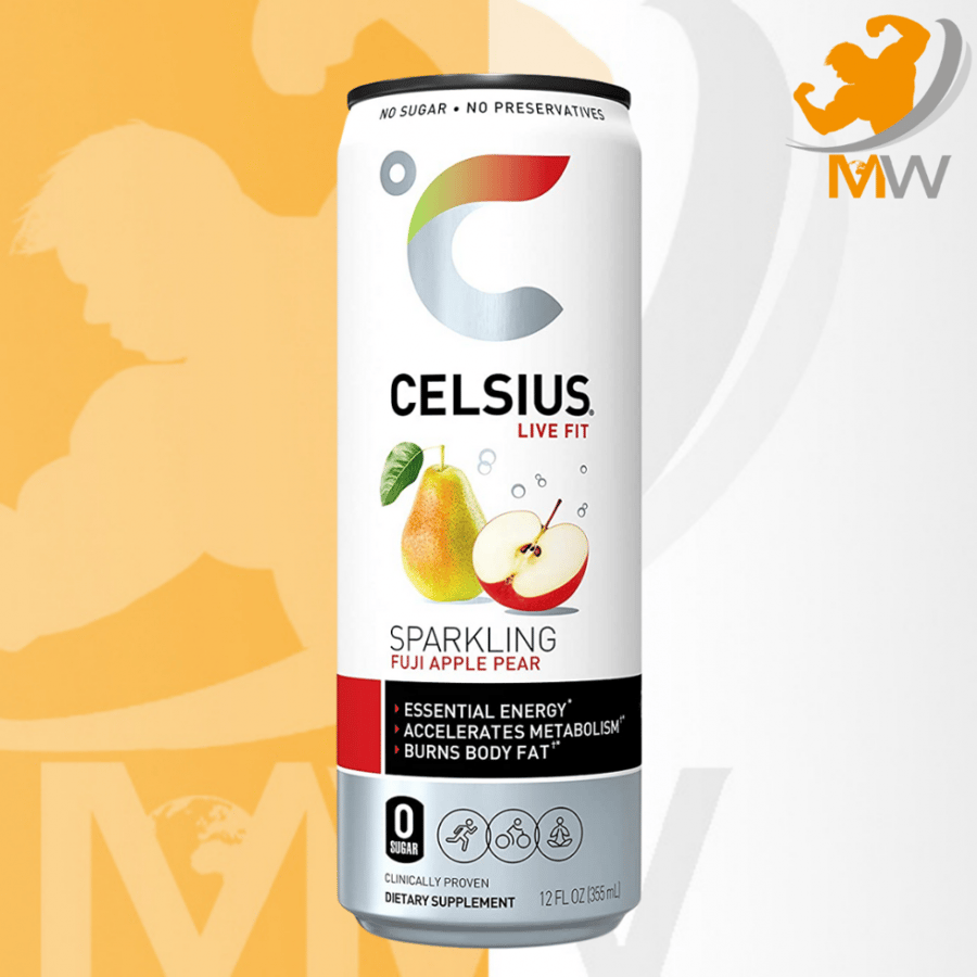 سيلسيوس مشروب الطاقة فوجي تفاح 355 مل Celsius