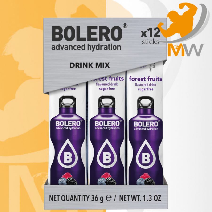 bolero | Fruit flavor 12 sachets. Bolero Fruits