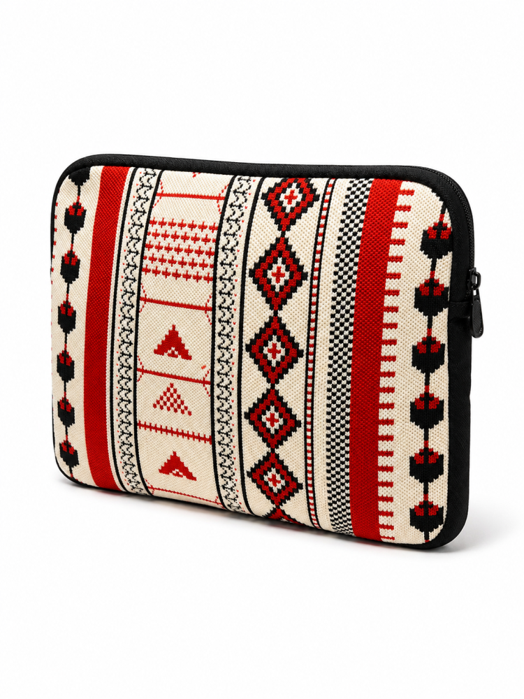 Classic Sadu Handmade Woven Laptop Sleeve | Saudi Souvenir