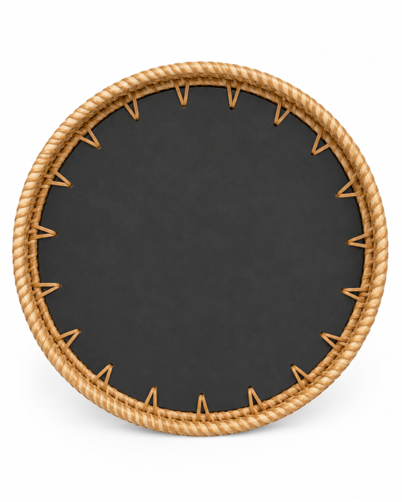 Round Shell Mosaic Serving Tray | Saudi Souvenir