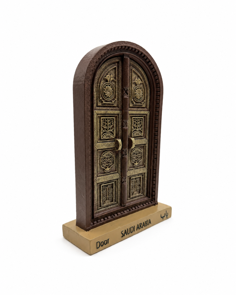Historic Baeshen House Door Miniature | Saudi Souvenir