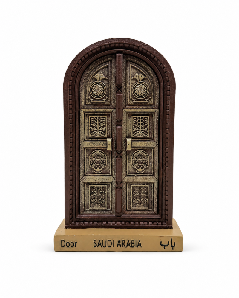 Historic Baeshen House Door Miniature | Saudi Souvenir