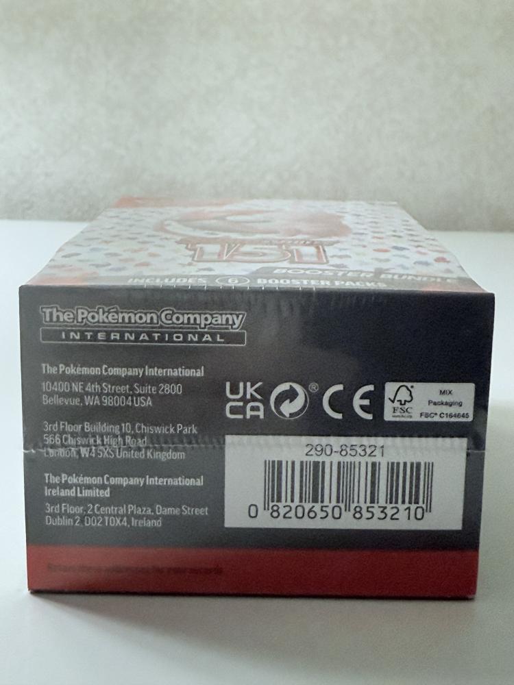 Pokémon Scarlet Violet 151 Booster Bundle Original Factory 5