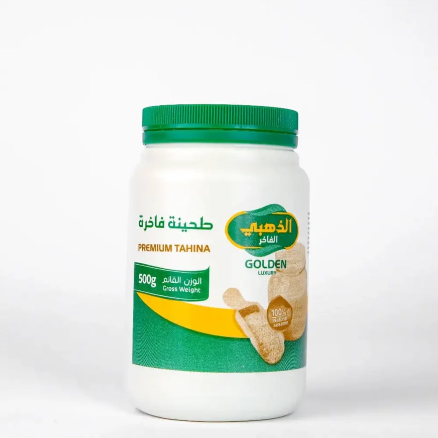 ذهبي الفاخر طحينة سائلة 12*500 جم