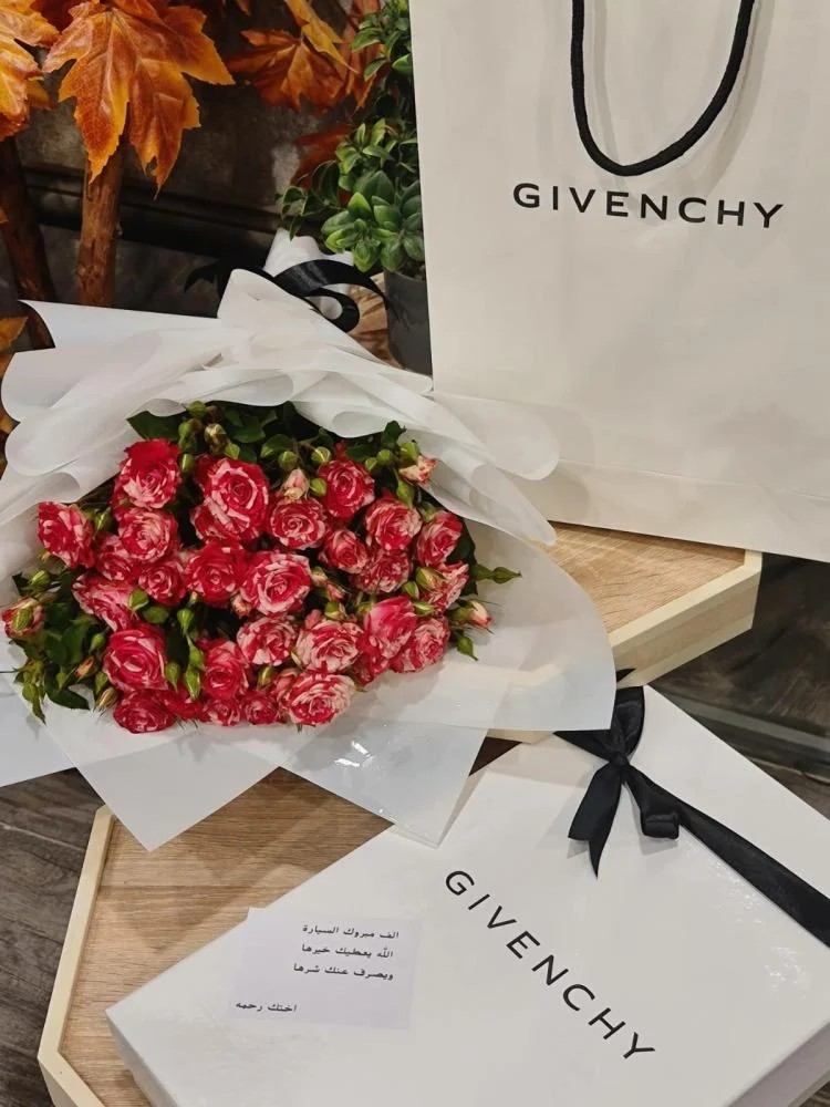Givenchy white fabric