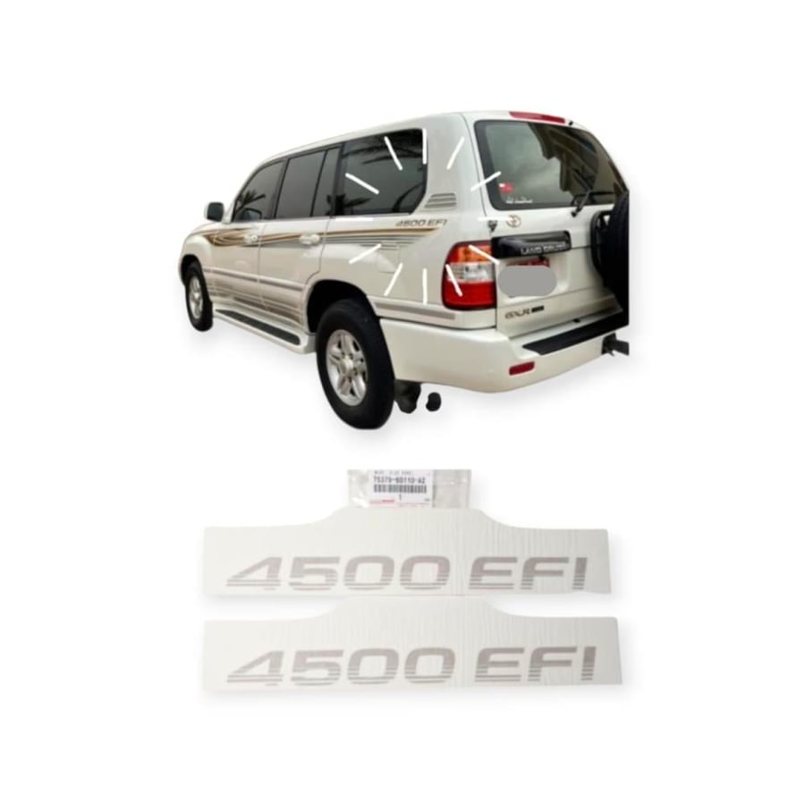 علامة 4500 لاندكروزر 98 - 2007 جيب ربع ذهبي اصلي