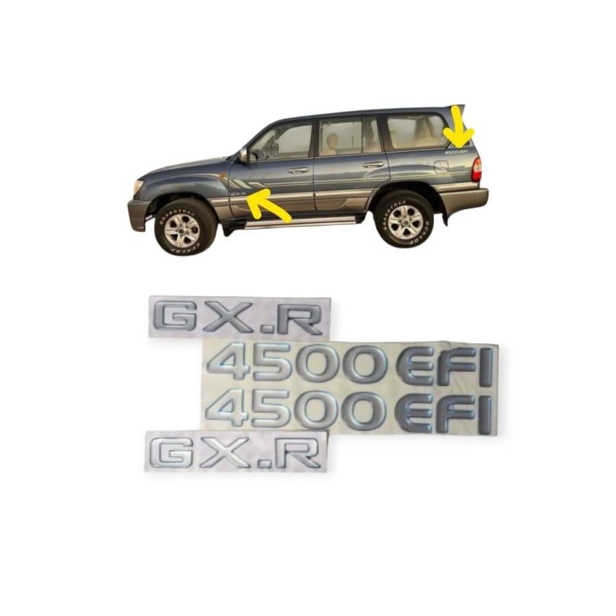 علامة 4500 + GXR لاندكروزر2006 سعودي