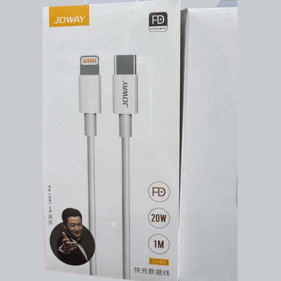 Charging cable wires from JOWAY - 20W power for fast and efficient charging