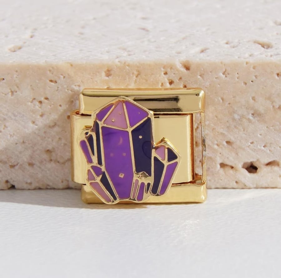 purple stone