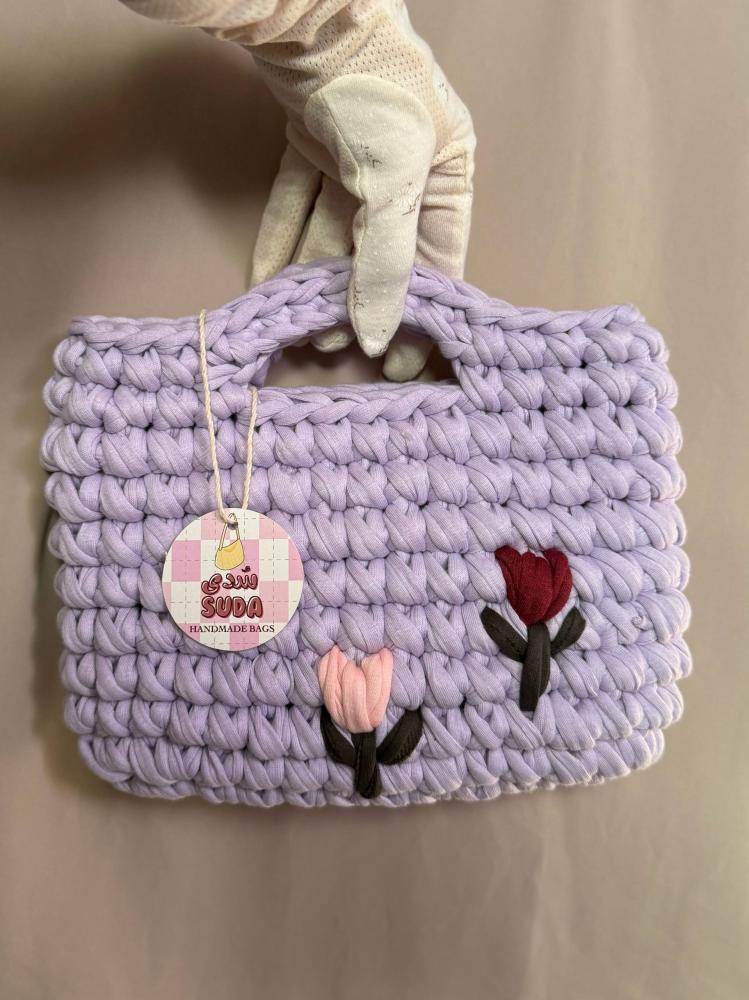 Tulip - Handmade crochet bag