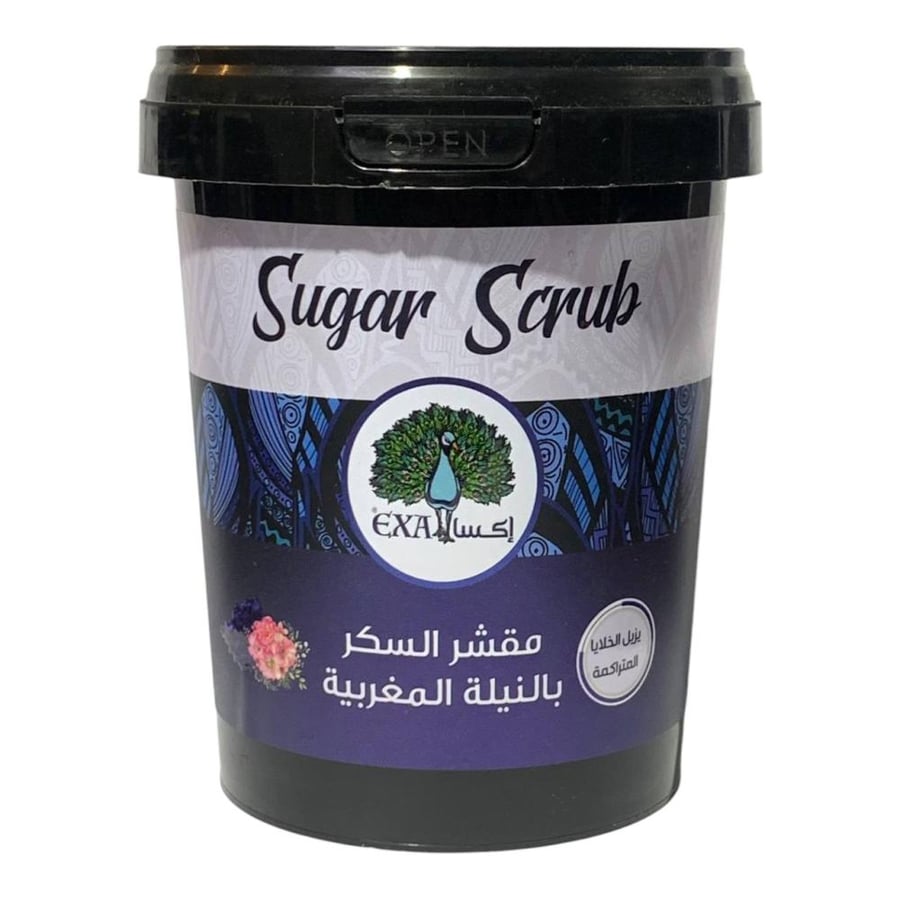 إكسا مقشر السكر النيلة الزرقاء المغربية 600 غرام