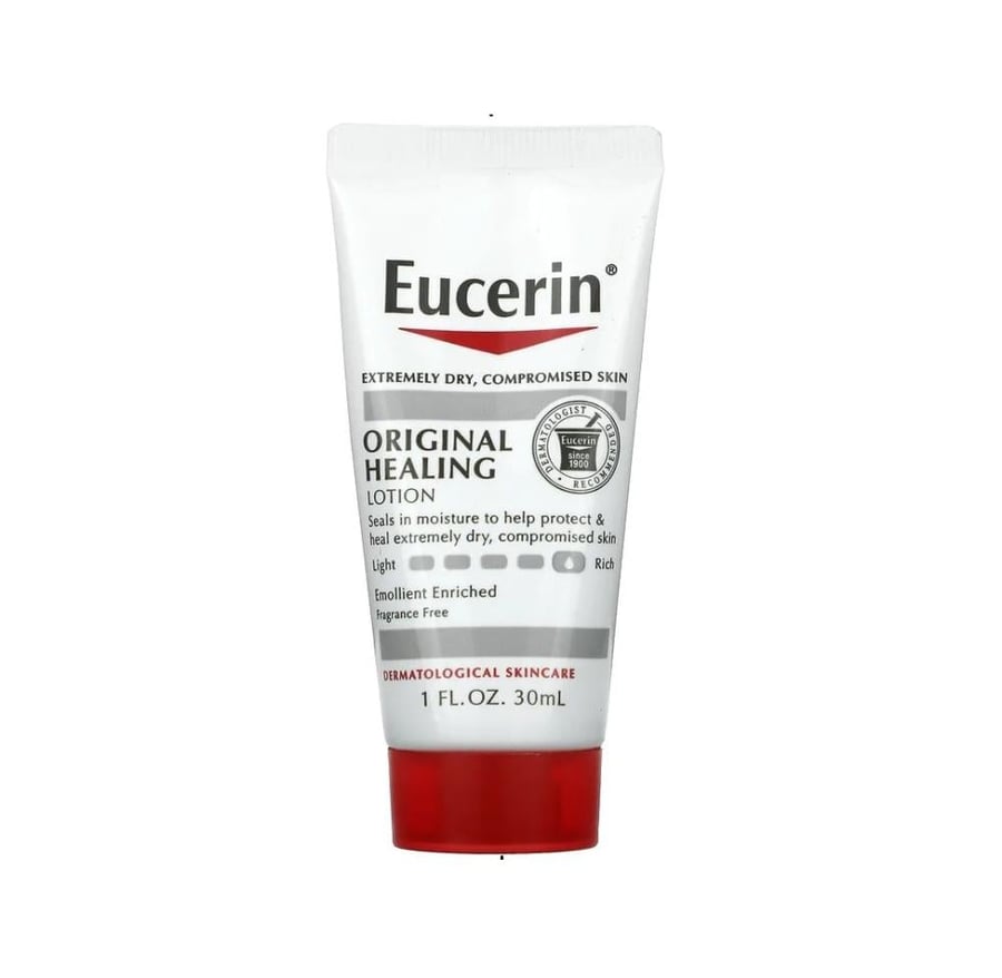 Eucerin Original Healing Lotion – Nourishing & Fragrance-Free Formula – 30 ml