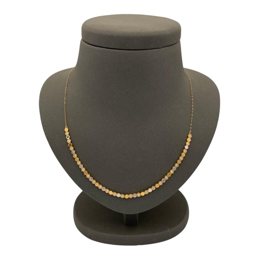 Gold necklace 18 karat weight 7.22 grams