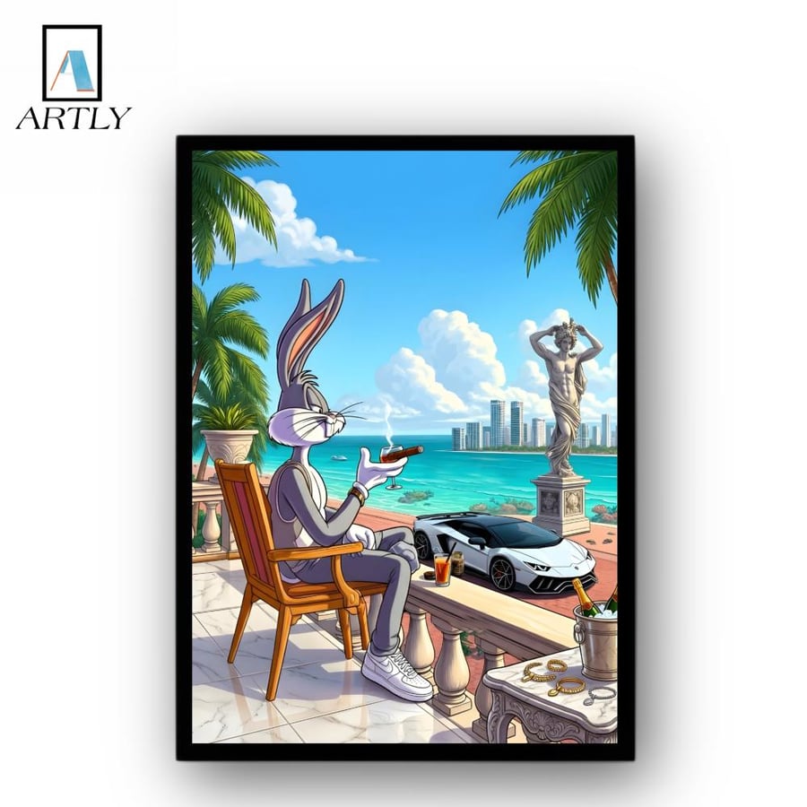 لوحة استجمام Bugs Bunny