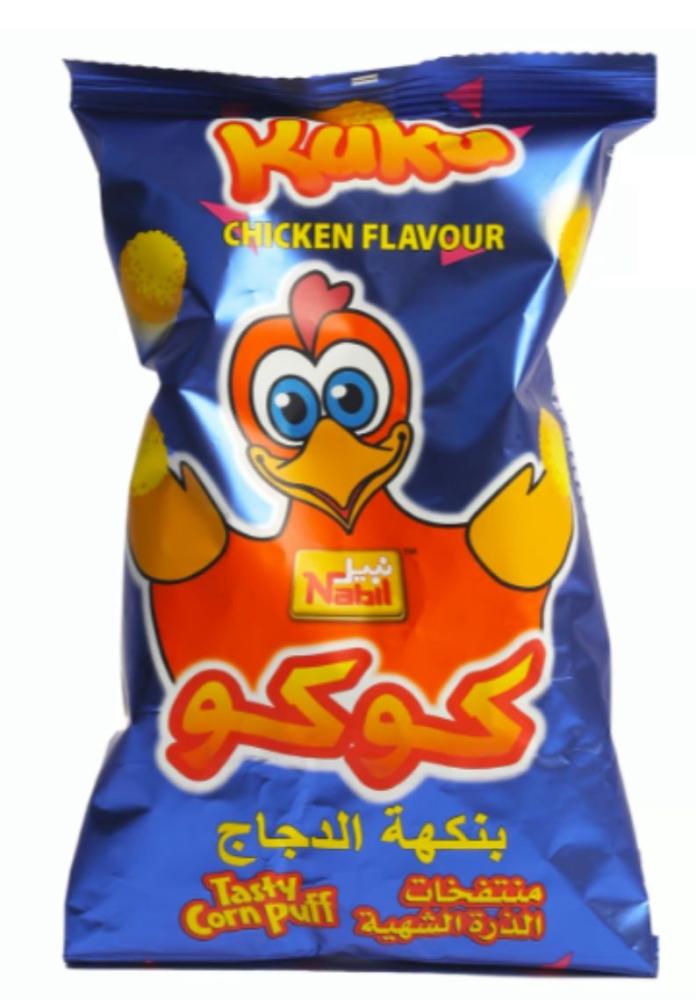 كوكو كرات الذرة بنكهة الدجاج كيس