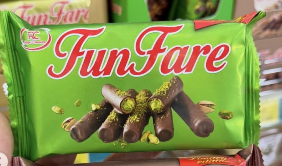Vanilla with pistachio flavor