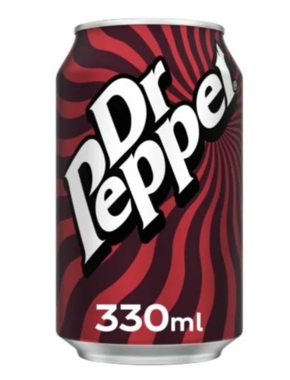 Dr. Peper imported carbonated drink