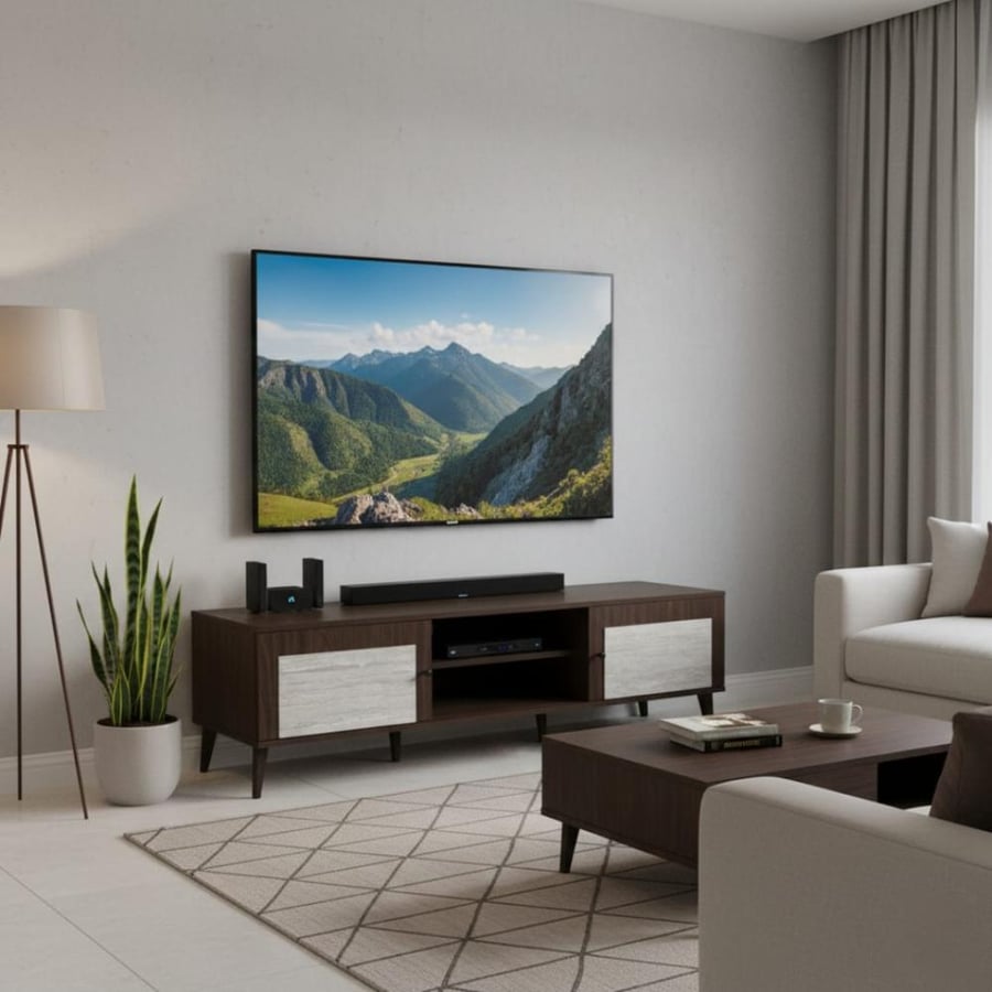 طاولة بلازما بتصميم عصري – المقاس 180×40×45 سم
