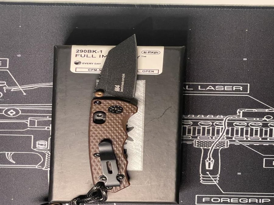 BENCHMADE 290BK-1 FULL IMMUNITY