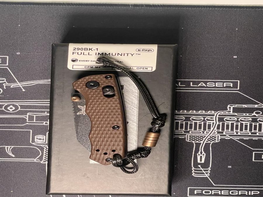 BENCHMADE 290BK-1 FULL IMMUNITY