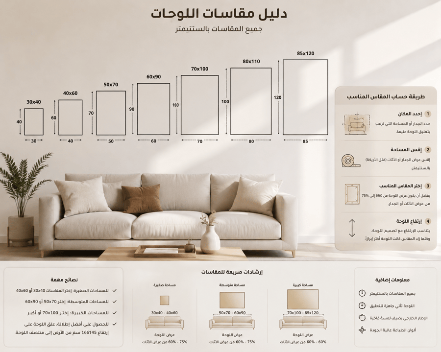 كانفس بالطول مع إطار خارجي