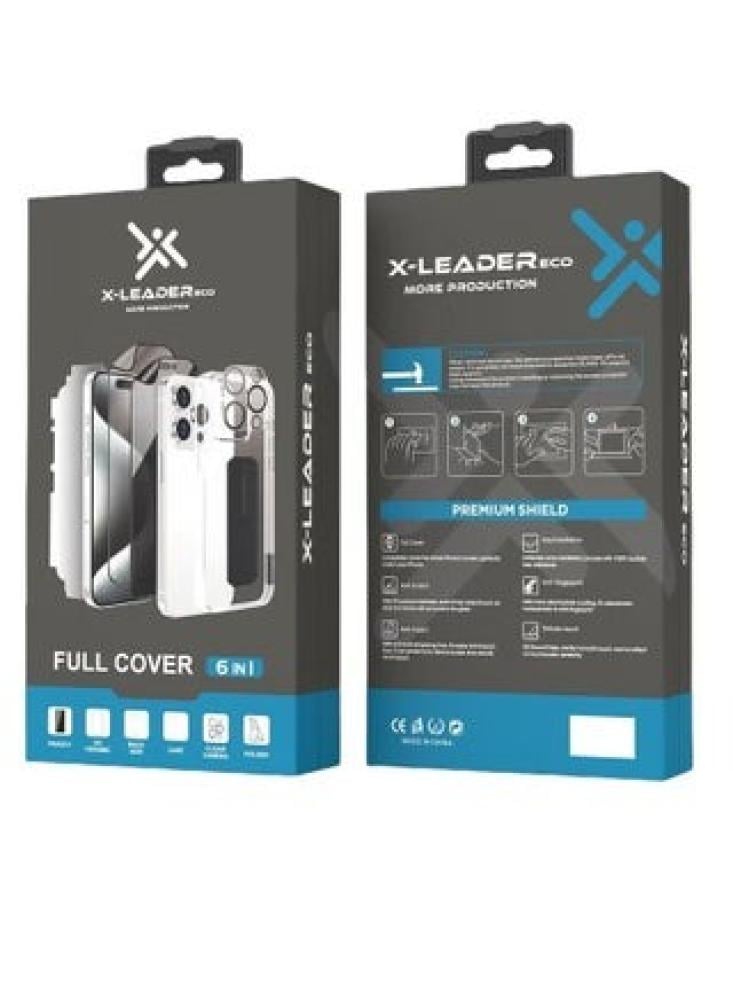 بكج X-LEADER ECO في 1:6 حماية متكاملة وشاملة للأجهزة الذكية الحديثة ايفون 15