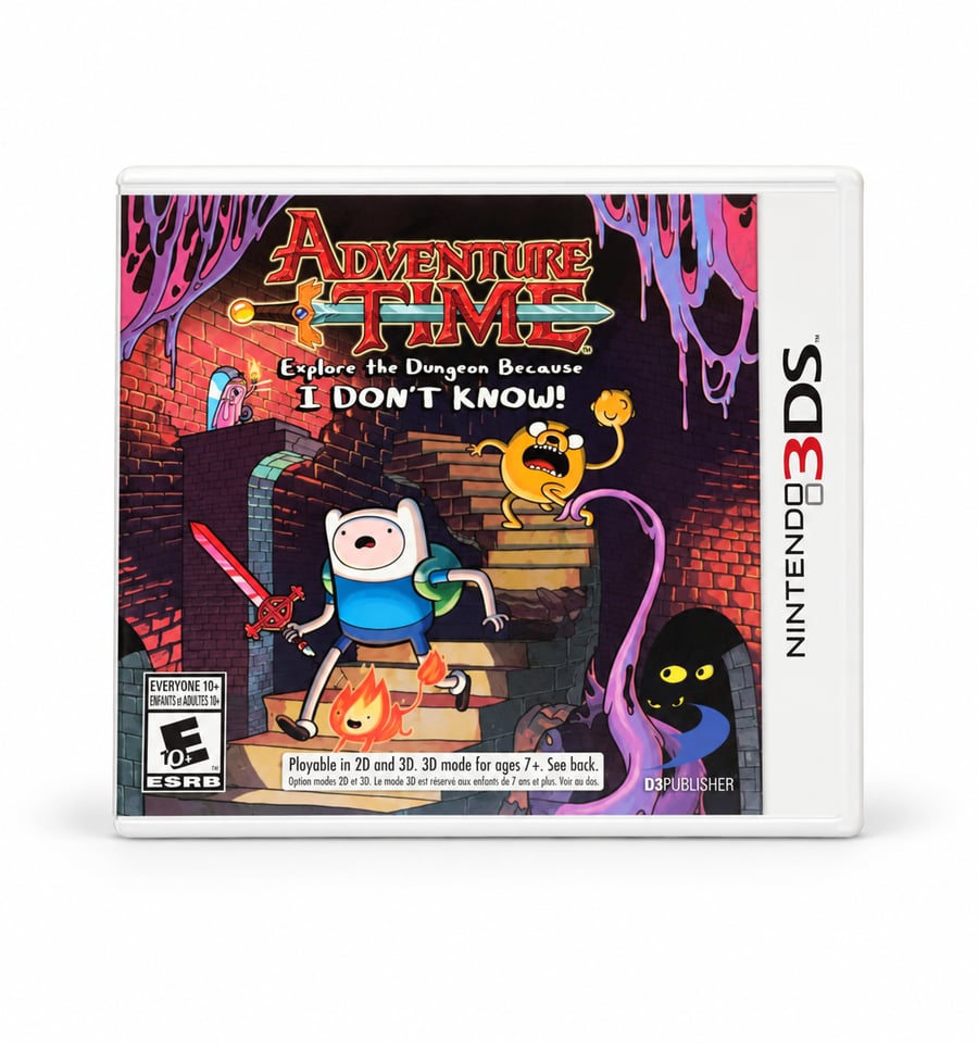 Adventure Time: Explore the Dungeon Because I Don’t Know! – Nintendo 3DS – New & Factory Sealed