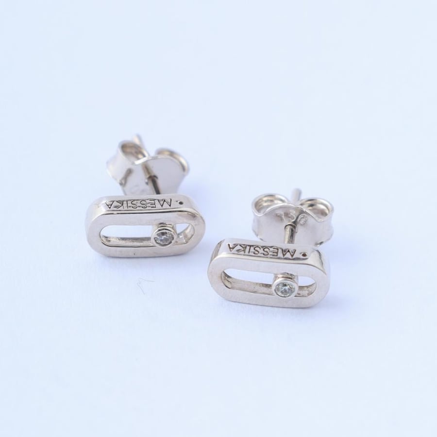 Gold earrings 18 karat