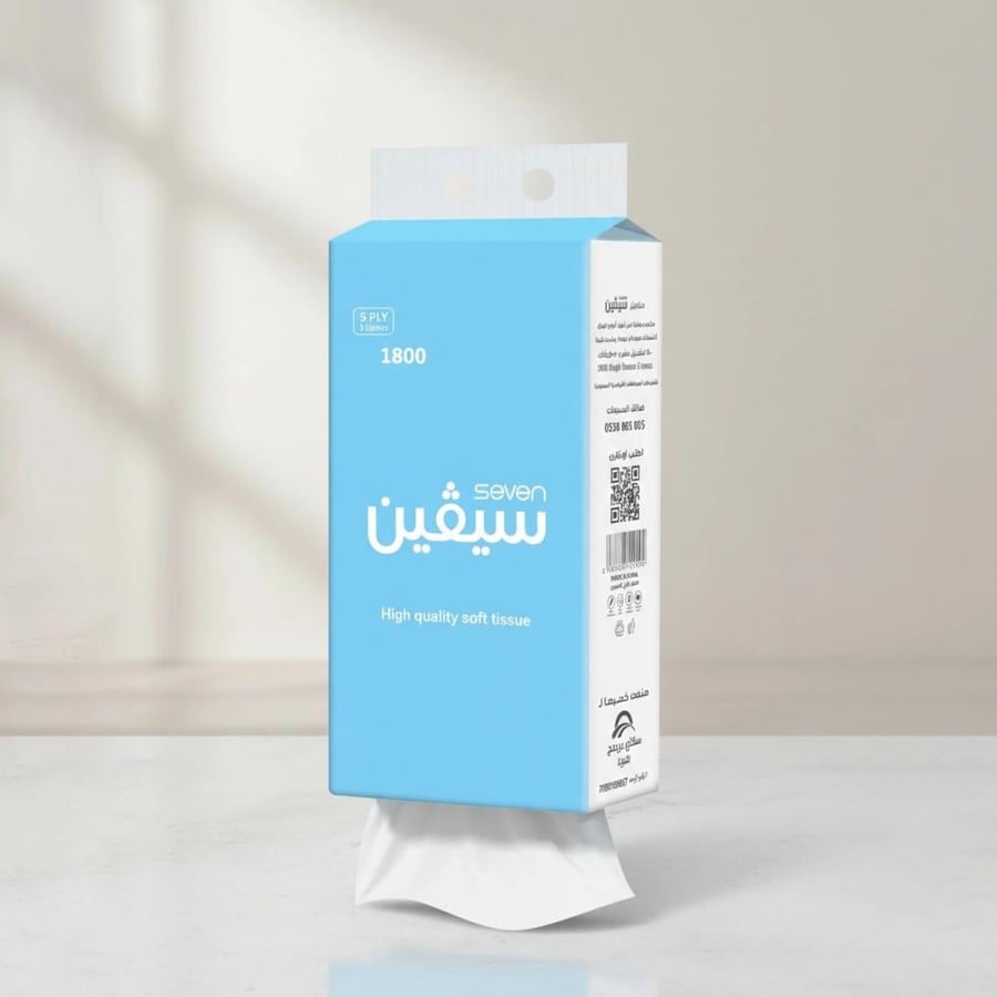 عرض يوم الوطني المجموعة الكاملة مناديل سيفين المعلقة + سيفين ماكسي رول