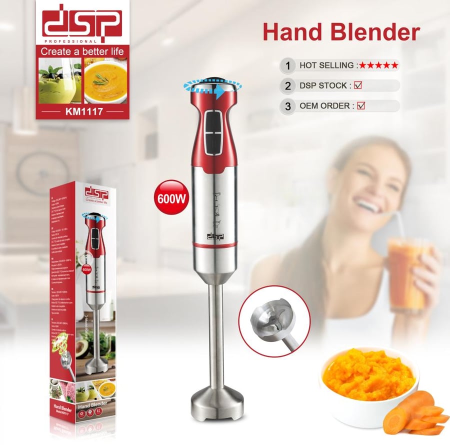 Handheld blender food preparation