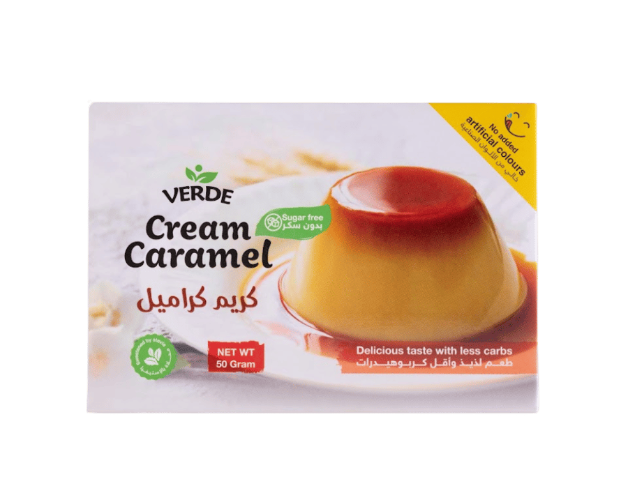 Verdi Sugar-Free Caramel Cream - 50g