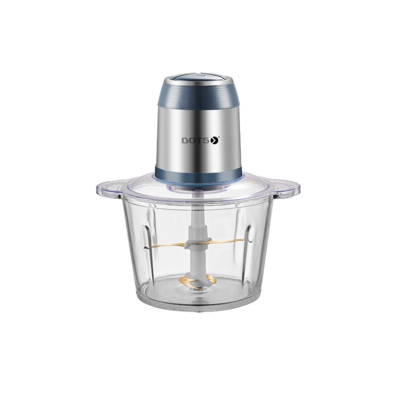 Upgraded DOTS 3.0 Liter Glass Bowl, 600 Watts, 3 Speeds, 4 Titanium Blades FCU1026SG