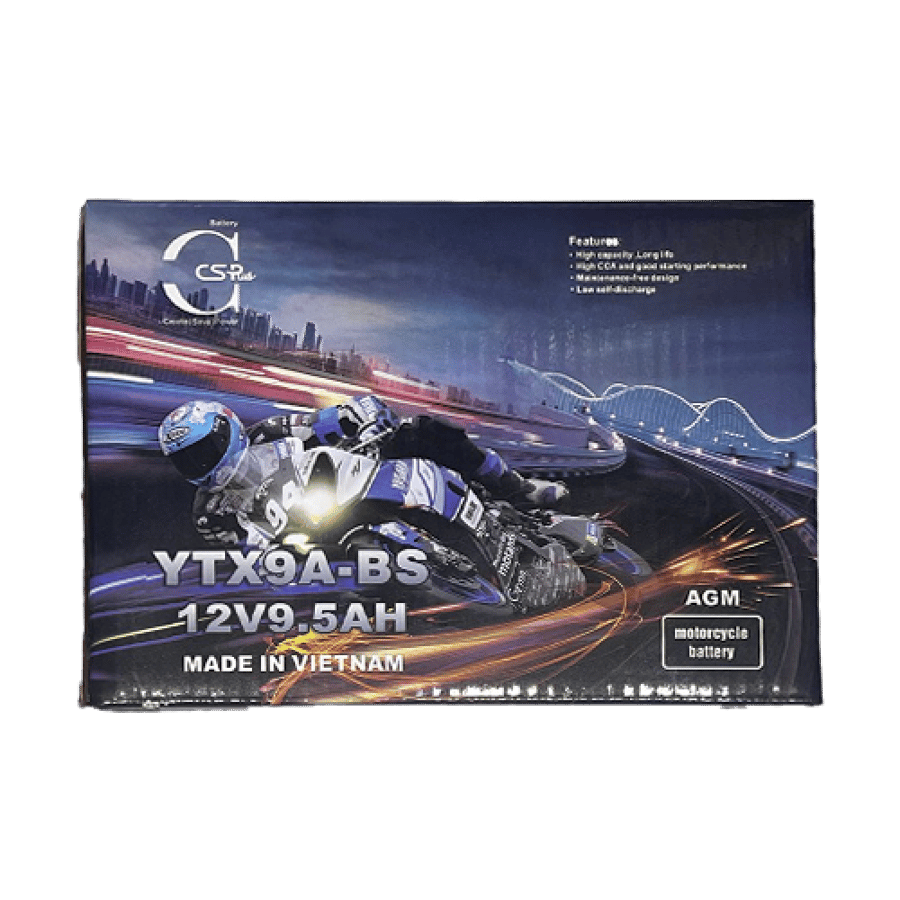 بطارية دراجة نارية CSPS YTX9A-BS