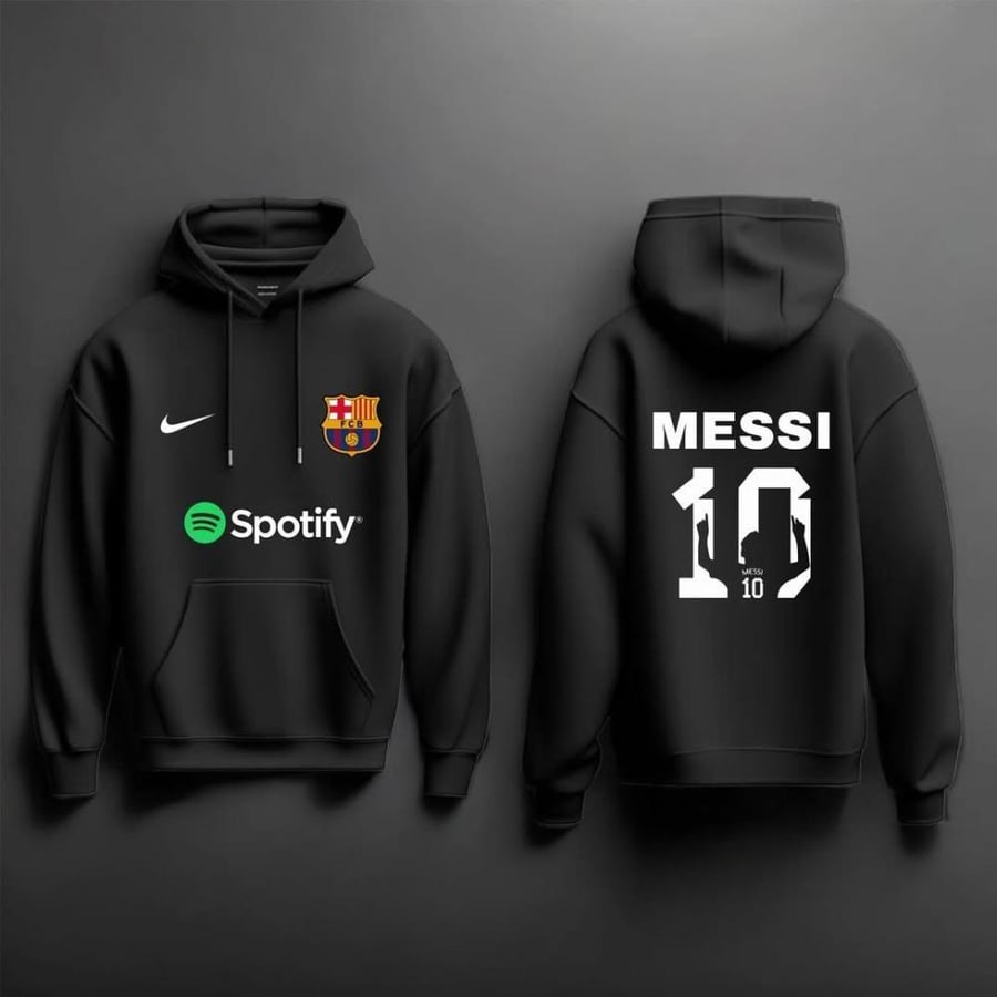 بلوفر برشلونه طباعه ميسي