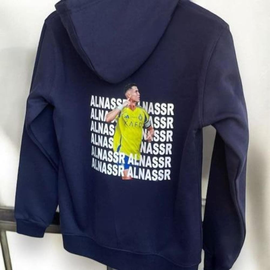بلوفر نادي النصر للاطفال صوره رونالدو