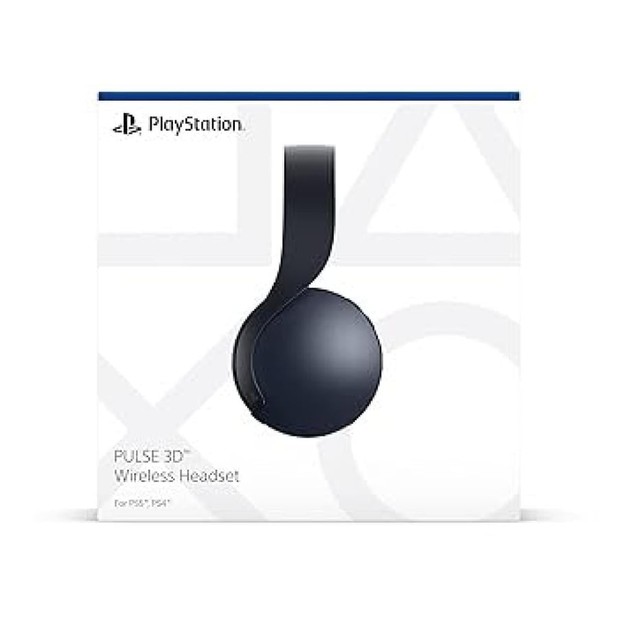 سماعة الرأس اللاسلكية PULSE 3D بلون أسود