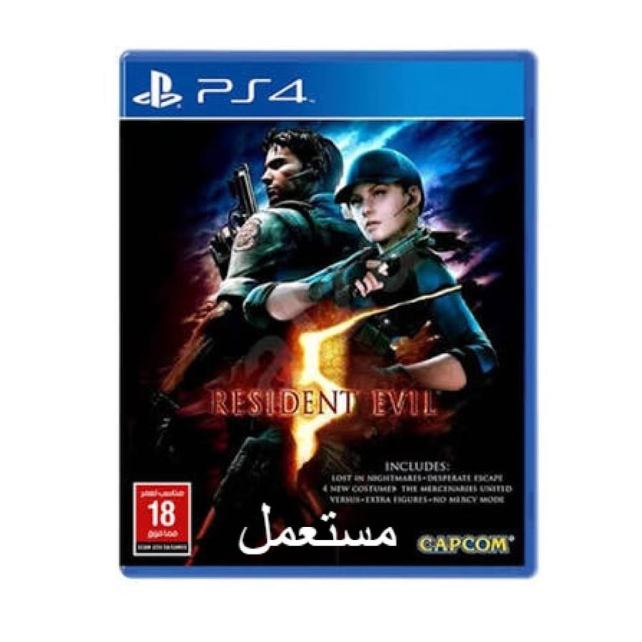 Resident Evil 5.PS4 مستعمل