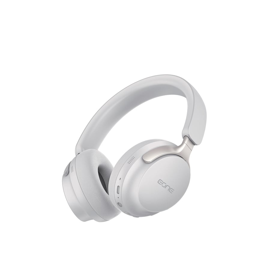 EONE EONE CALM 850 ANC Bluetooth Headset Noise Isolation & Studio Clarity Up to 40 Hours - White