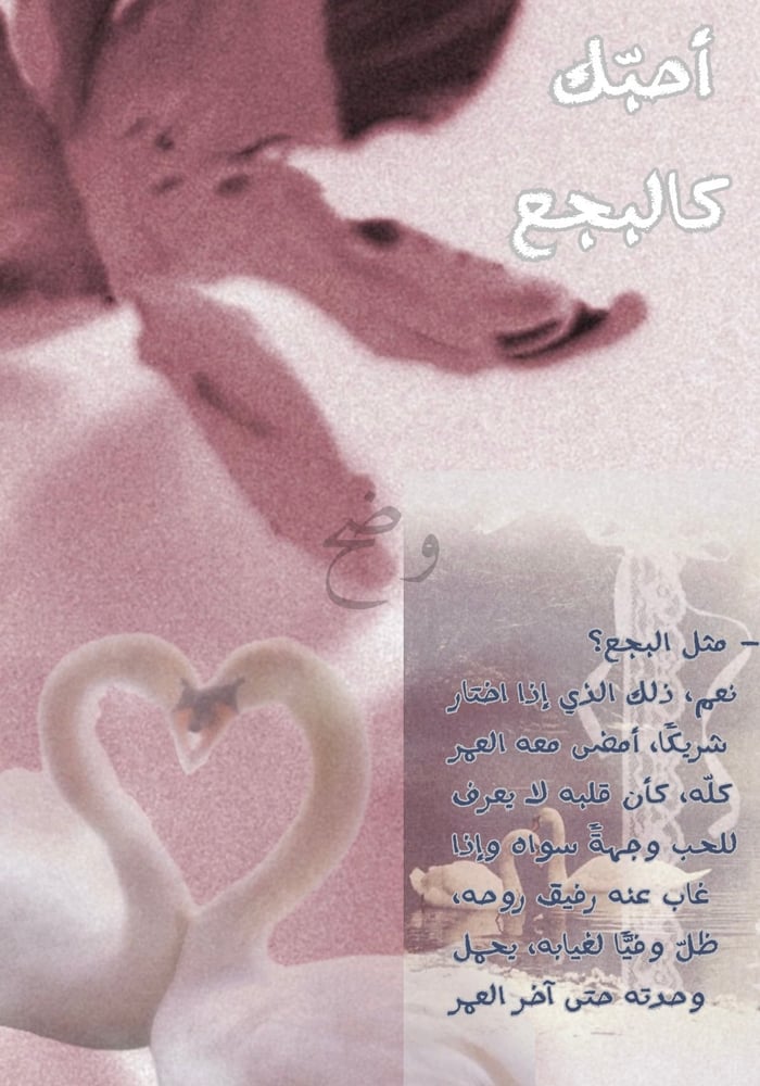 رسالة - أحبك كالبجع