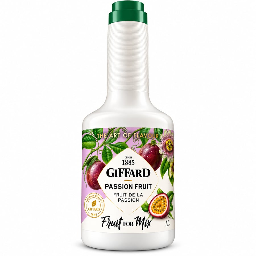 جيفارد هريس الباشن فروت 1 لتر - Giffard Passion Fruit Purée 1L