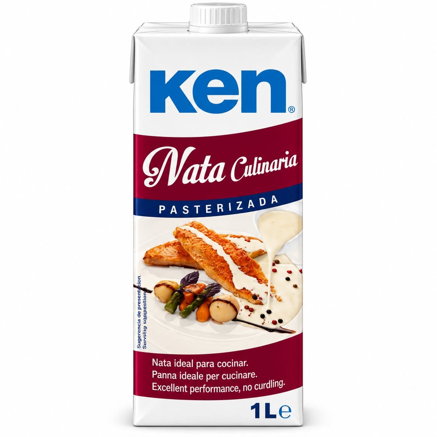 كين كريمة طبخ مبسترة ناتا 1 لتر - Ken Nata Culinaria Pasteurized Cooking Cream 1L