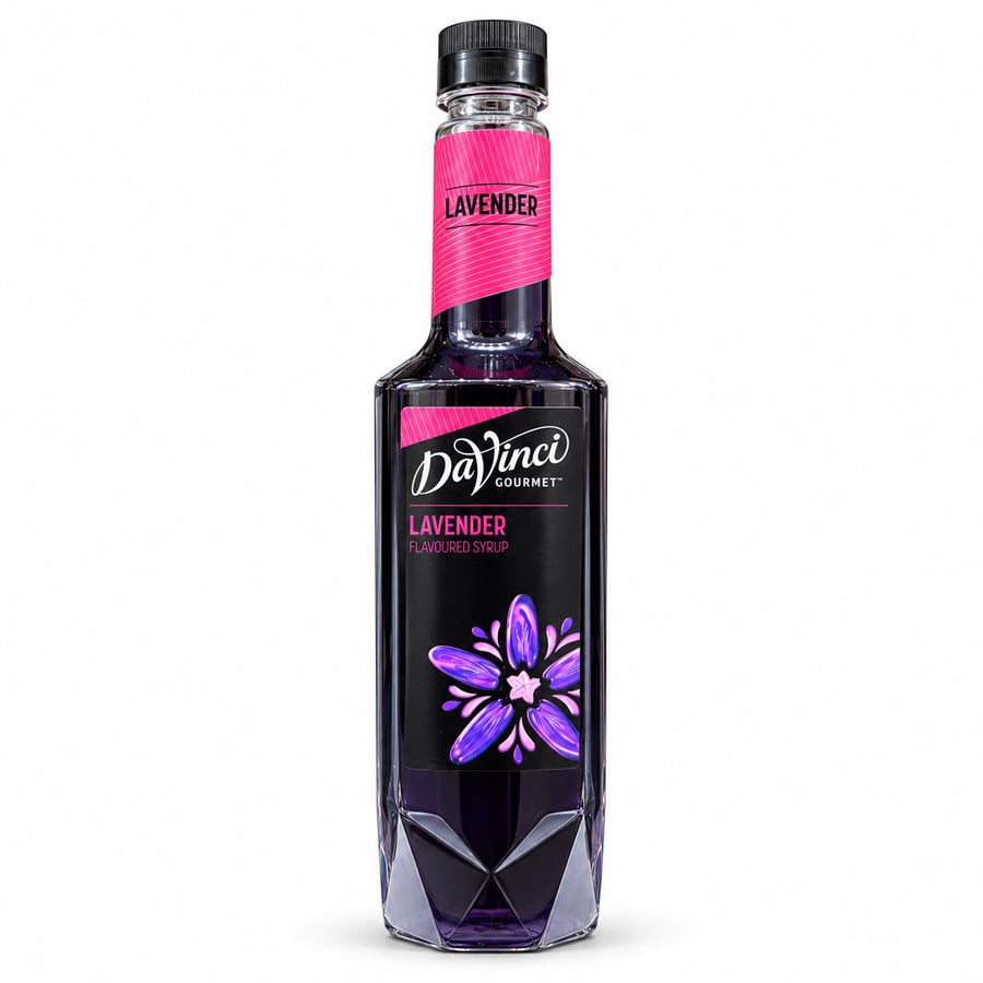 دافينشي شراب بنكهة اللافندر 750 مل - DaVinci Lavender Flavored Syrup 750ml