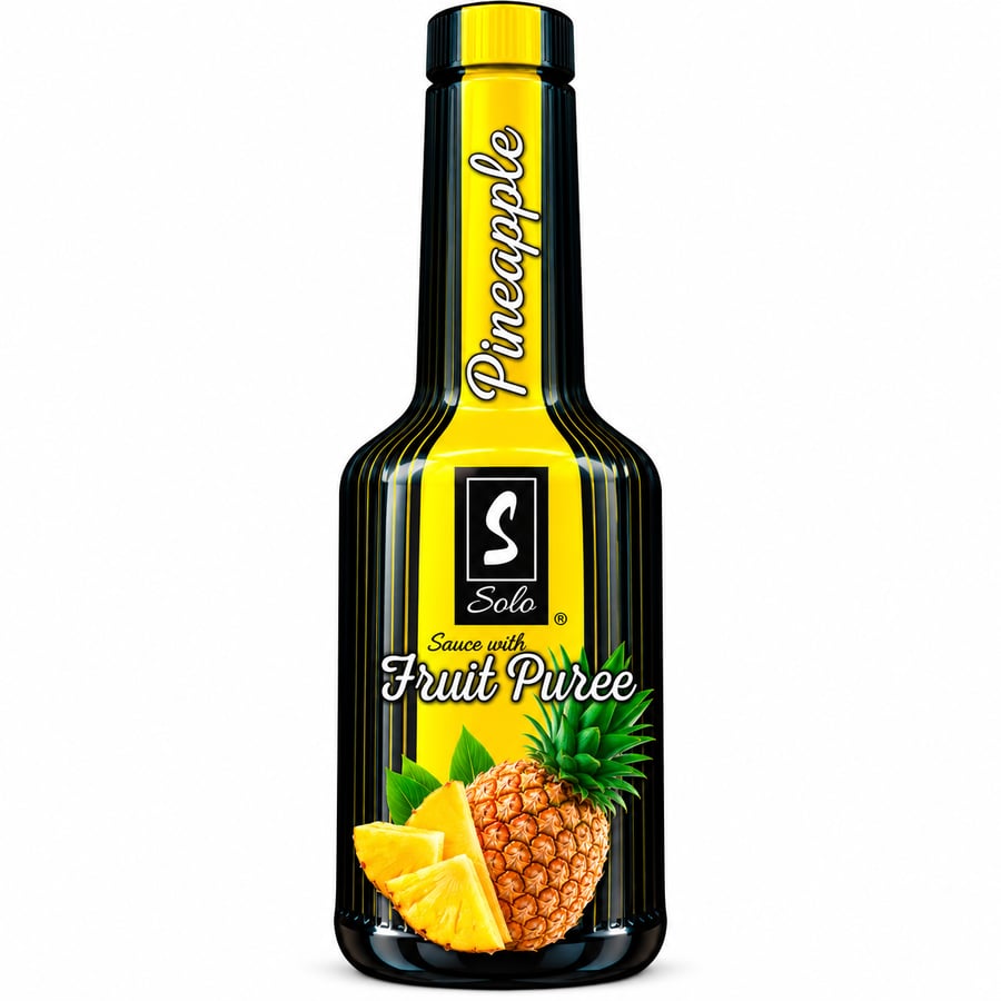 صولو اناناس توبينج 1.250 جم  - Solo pineapple Topping 1.250 gm