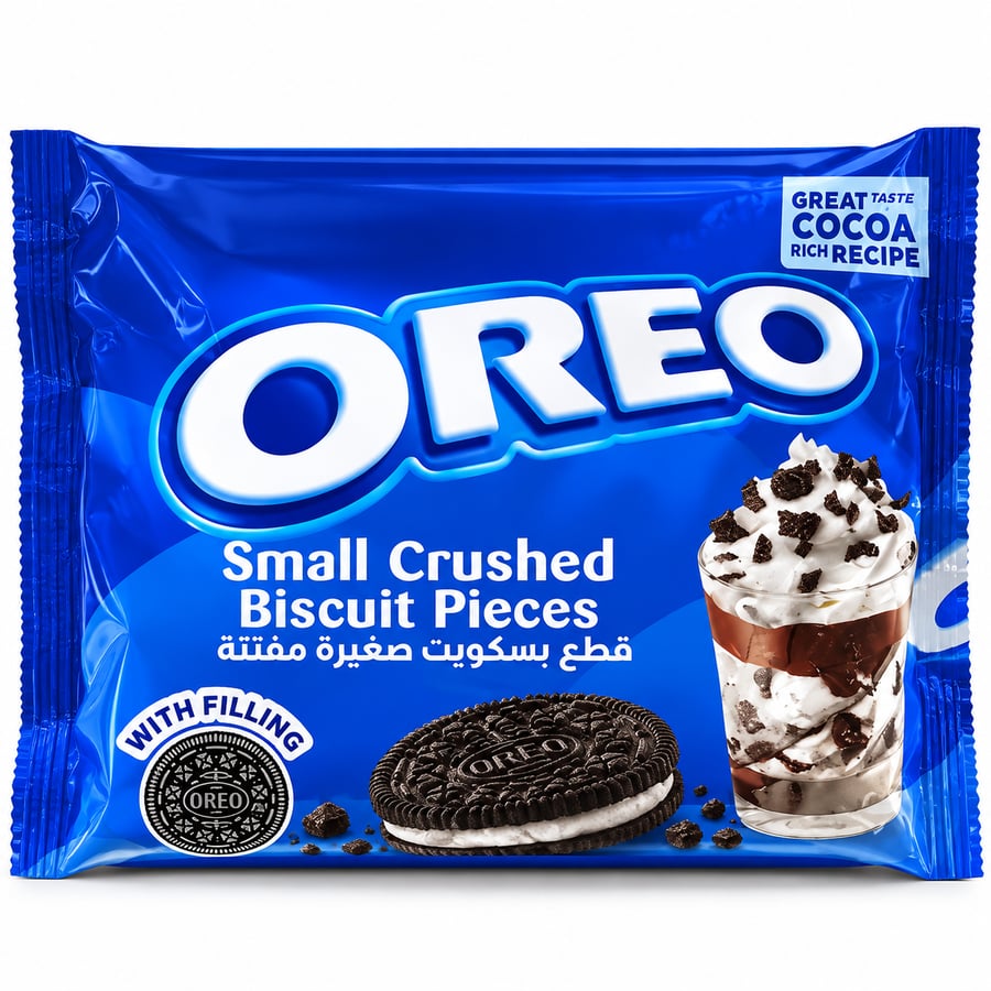 أوريو مطحون بالكريمة 454 جرام - Crushed Oreo with Cream 454g
